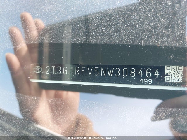 Toyota RAV4 LE 2022 2T3G1RFV5NW308464 Image 9