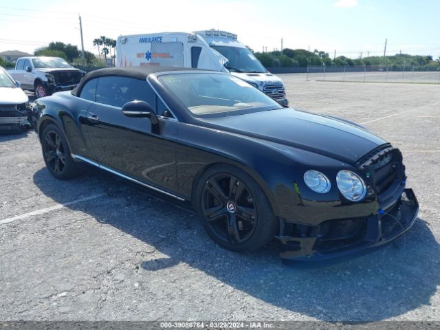 2013 Bentley Continental Gtc V8 მანქანა იყიდება აუქციონზე, vin: SCBGT3ZA6DC084187, აუქციონის ნომერი: 39086764