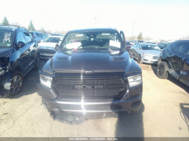 1C6SRFJTXNN268615 RAM 1500 Laramie  4x4 5'7 Box