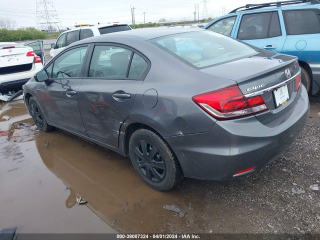 Honda Civic Lx 2014 19XFB2F58EE012267 Image 3