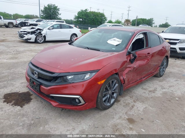 Honda CIVIC EX 2021 2HGFC1F30MH700368 Image 2