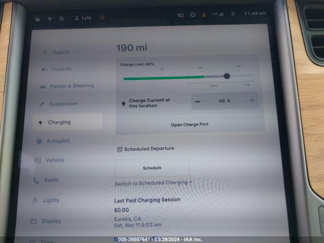 5YJXCBE26LF219692 Tesla Model X Long Range Dual Motor All-wheel Drive/long Range Plus Dual Motor All-wheel Drive