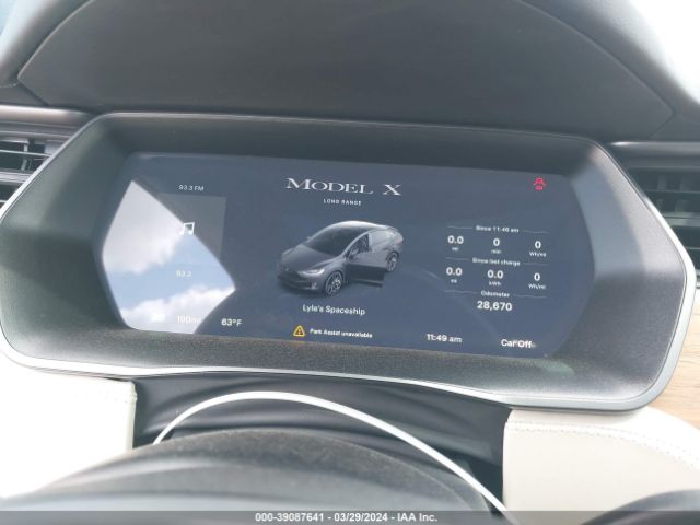 5YJXCBE26LF219692 Tesla Model X Long Range Dual Motor All-wheel Drive/long Range Plus Dual Motor All-wheel Drive
