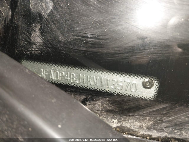 Ford FIESTA SE 2019 3FADP4BJ1KM113570 Image 9