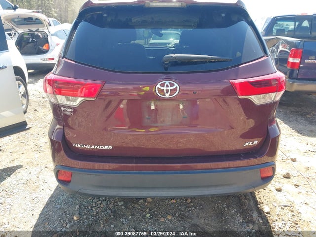 Toyota Highlander Xle 2019 5TDKZRFH0KS290806 Image 16
