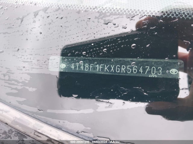 Toyota CAMRY LE 2016 4T4BF1FKXGR564703 Image 9