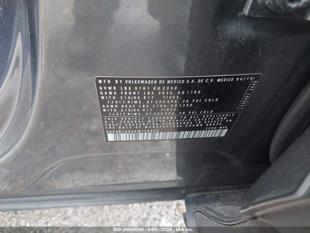 3VV3B7AX5KM128859 Volkswagen Tiguan 2.0t Se/2.0t Sel/2.0t Sel R-line/2.0t Sel R-line Black