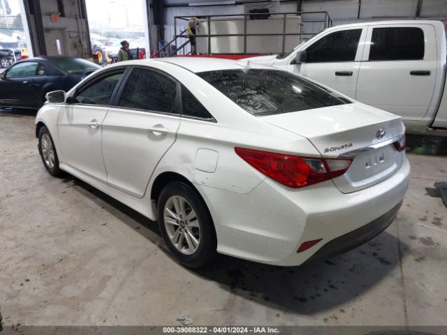 5NPEB4ACXEH870820 Hyundai SONATA GLS