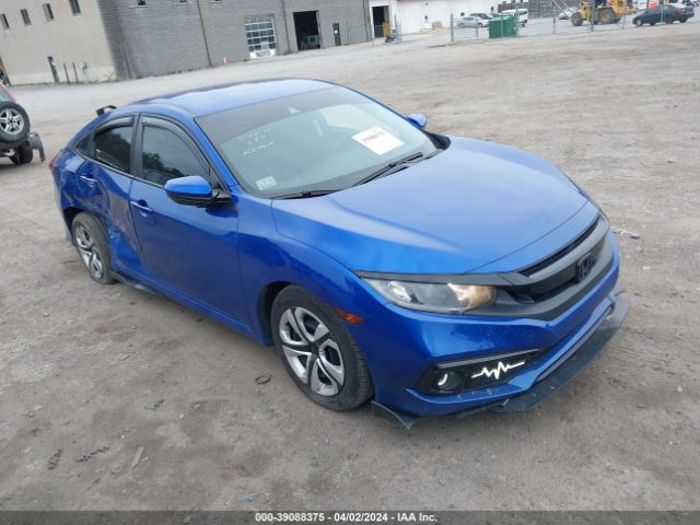 Aukcja sprzedaży 2019 Honda Civic Lx, vin: 2HGFC2F65KH511938, numer aukcji: 39088375