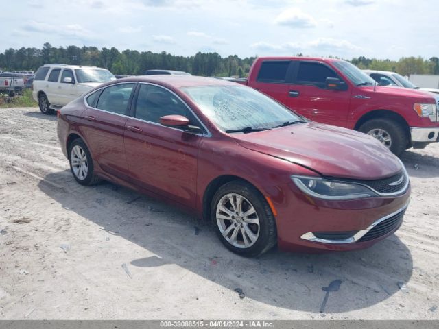 Auction sale of the 2015 Chrysler 200 Limited, vin: 1C3CCCAB5FN599564, lot number: 39088515