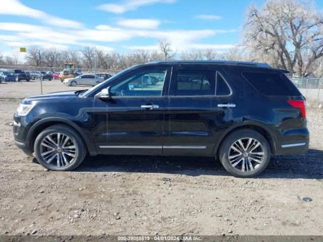 1FM5K8HT1JGA53145 Ford Explorer Platinum