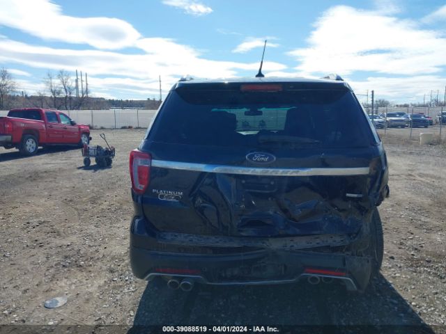 1FM5K8HT1JGA53145 Ford Explorer Platinum