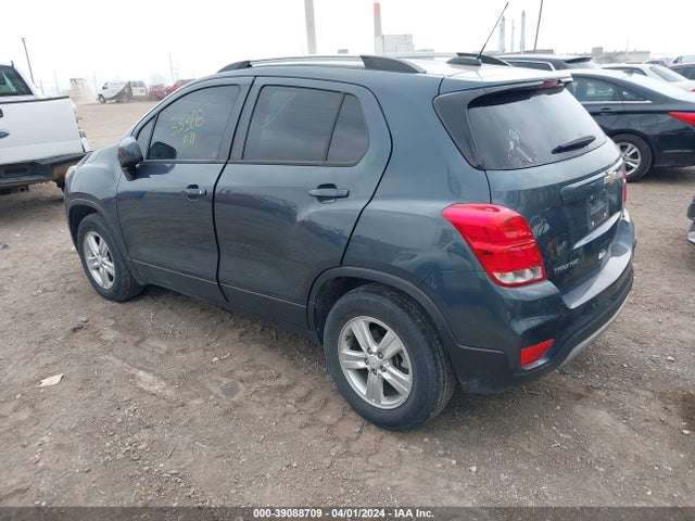 Chevrolet Trax Awd Lt 2021 KL7CJPSB8MB359640 Image 3