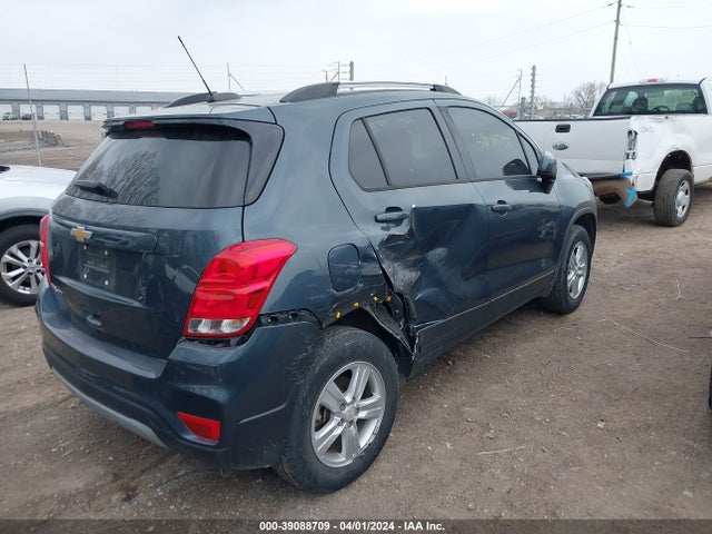 Chevrolet Trax Awd Lt 2021 KL7CJPSB8MB359640 Image 4