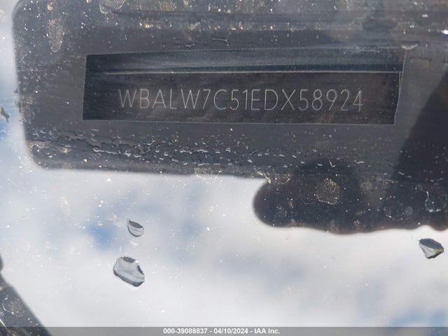 BMW 640i 2014 WBALW7C51EDX58924 Image 9