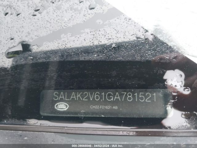 SALAK2V61GA781521 Land Rover LR4