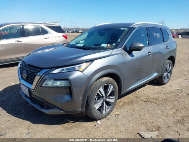5N1BT3CB8PC789498 Nissan Rogue Sl Intelligent Awd