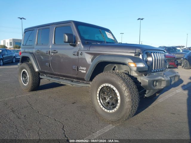 Auction sale of the 2018 Jeep Wrangler Unlimited Sport 4x4, vin: 1C4HJXDN2JW234413, lot number: 39089262
