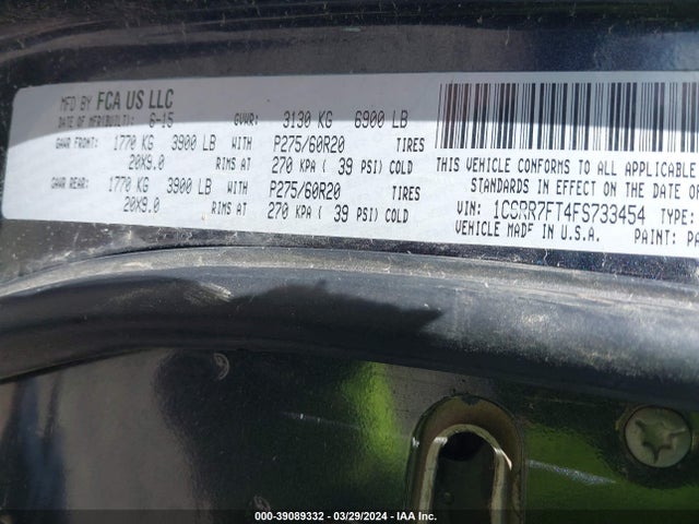 RAM 1500 Express 2015 1C6RR7FT4FS733454 Image 9