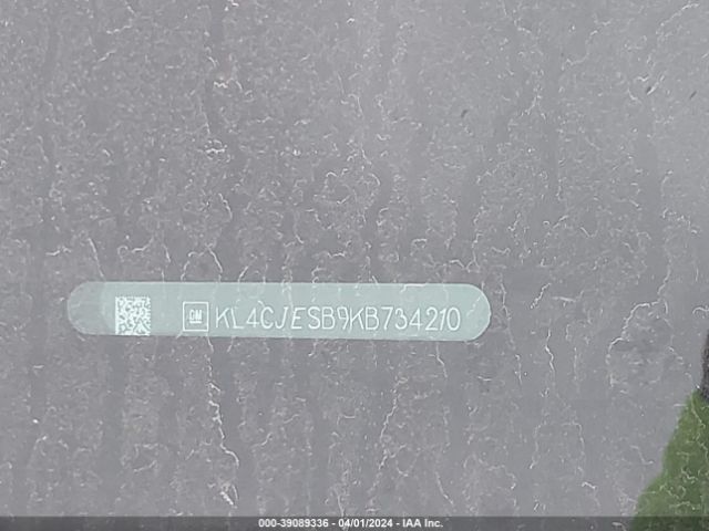 KL4CJESB9KB734210 Buick Encore Awd Preferred