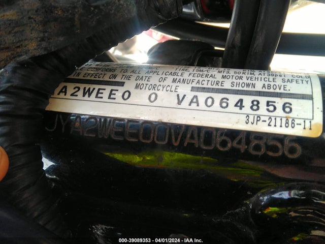 Продажа на аукционе авто 1997 Yamaha Vmx12, vin: JYA2WEE00VA064856, номер лота: 39089353