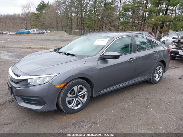 Honda Civic Lx 2018 19XFC2F52JE008481 Image 2