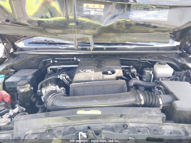 Nissan Frontier Sv 4x4 2022 1N6ED1EK6NN669424 Image 10