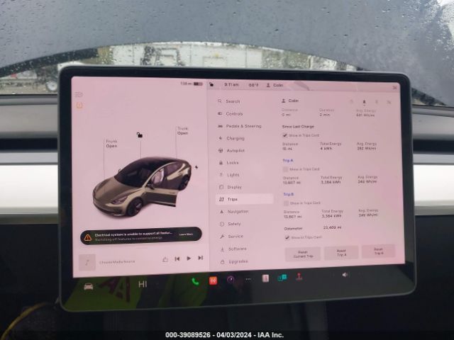 5YJ3E1EAXMF024366 Tesla Model 3 Standard Range Plus Rear-wheel Drive