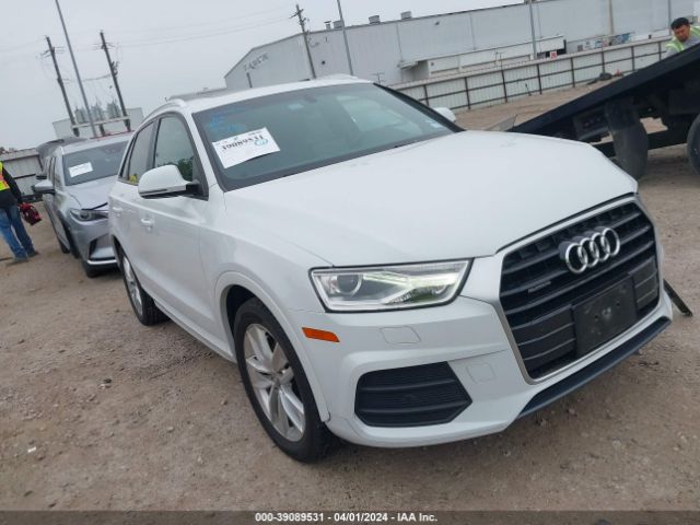 2017 Audi Q3 2.0t Premium მანქანა იყიდება აუქციონზე, vin: WA1ECCFS5HR016896, აუქციონის ნომერი: 39089531