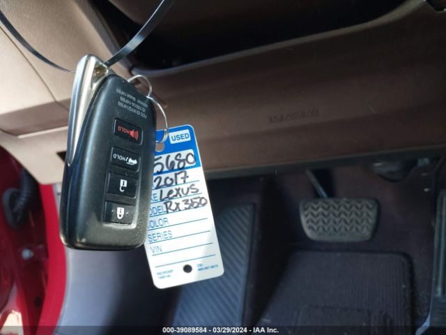 2T2BZMCAXHC126941 Lexus RX 350