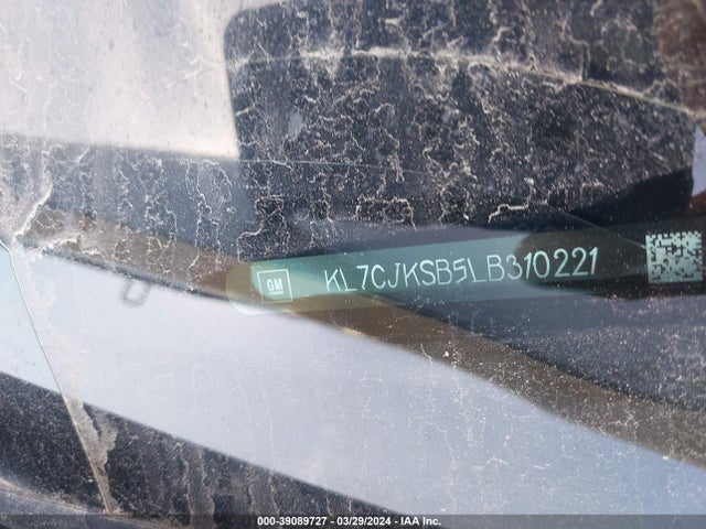 Chevrolet Trax Fwd Ls 2020 KL7CJKSB5LB310221 Image 9