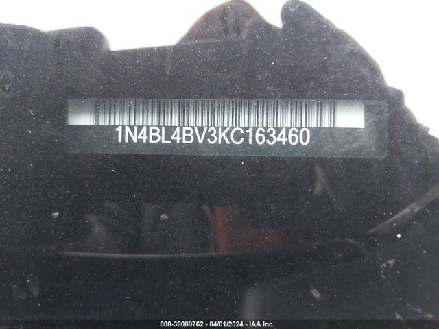 Nissan Altima 2.5 S 2019 1N4BL4BV3KC163460 Image 17