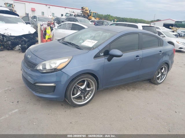 KIA RIO LX 2016 KNADM4A34G6660360 Image 2