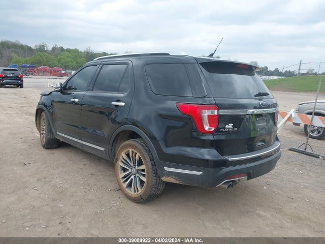 Ford Explorer Platinum 2018 1FM5K8HT4JGC12255 Image 3