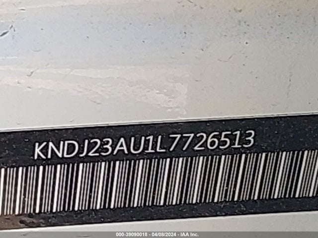 KIA SOUL LX 2020 KNDJ23AU1L7726513 Image 9