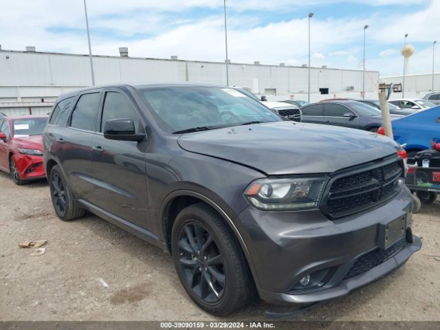 Продажа на аукционе авто 2018 Dodge Durango Sxt Rwd, vin: 1C4RDHAGXJC159792, номер лота: 39090159