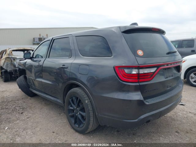 1C4RDHAGXJC159792 Dodge Durango Sxt Rwd