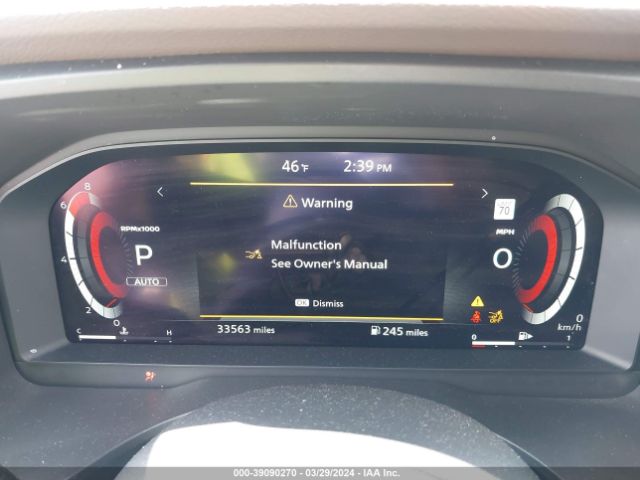 JN8AT3DD8MW321446 Nissan Rogue Platinum Intelligent Awd