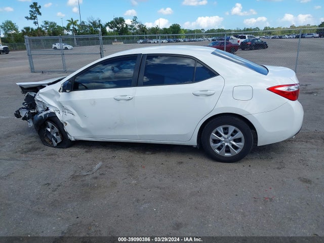 Toyota COROLLA L 2016 2T1BURHE2GC513090 Image 14