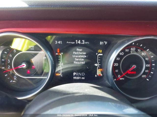 1C4HJXCG8JW131404 Jeep Wrangler Rubicon 4x4