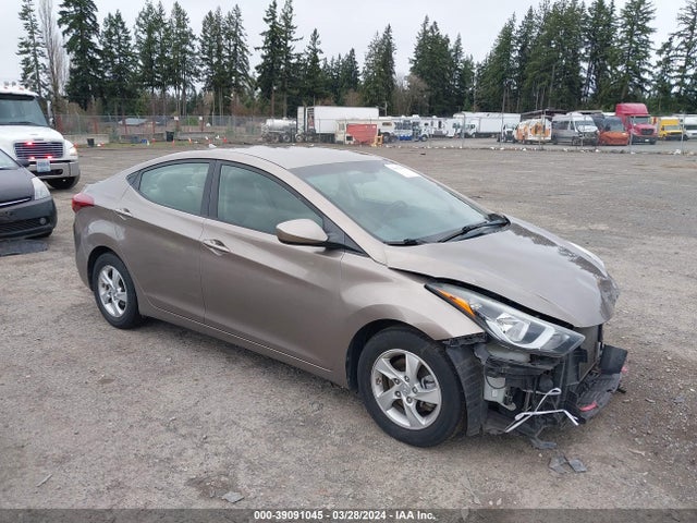 Hyundai ELANTRA SE 2014 5NPDH4AE1EH515272 Image 1