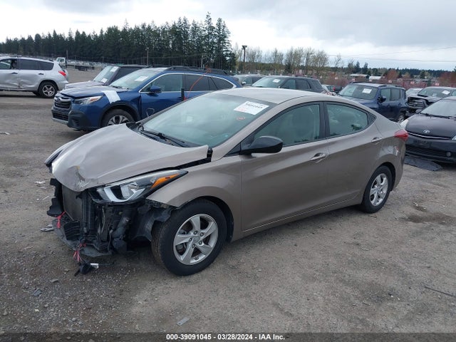 Hyundai ELANTRA SE 2014 5NPDH4AE1EH515272 Image 2