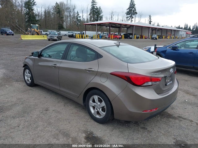 Hyundai ELANTRA SE 2014 5NPDH4AE1EH515272 Image 3
