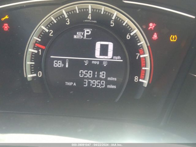 2HGFC4B07JH309470 Honda Civic Lx-p