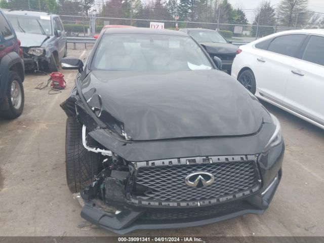 JN1FV7EK0JM530996 Infiniti Q60 3.0t Red Sport 400
