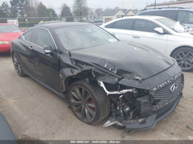 JN1FV7EK0JM530996 Infiniti Q60 3.0t Red Sport 400