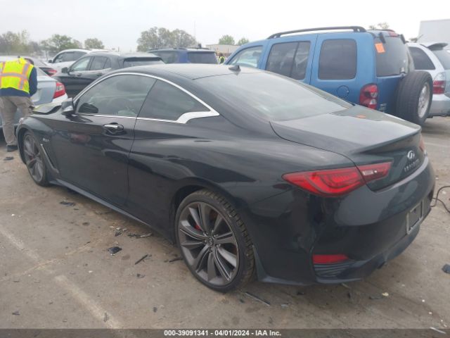 JN1FV7EK0JM530996 Infiniti Q60 3.0t Red Sport 400