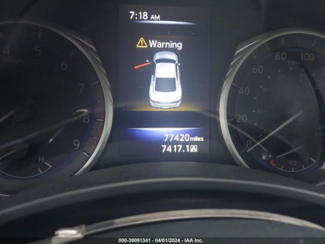 JN1FV7EK0JM530996 Infiniti Q60 3.0t Red Sport 400