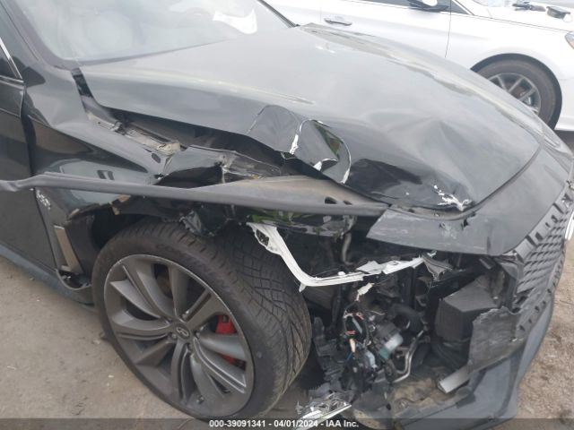 JN1FV7EK0JM530996 Infiniti Q60 3.0t Red Sport 400
