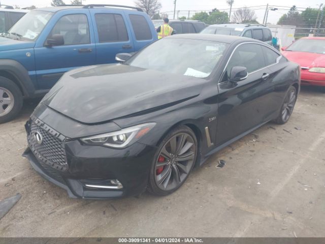 JN1FV7EK0JM530996 Infiniti Q60 3.0t Red Sport 400